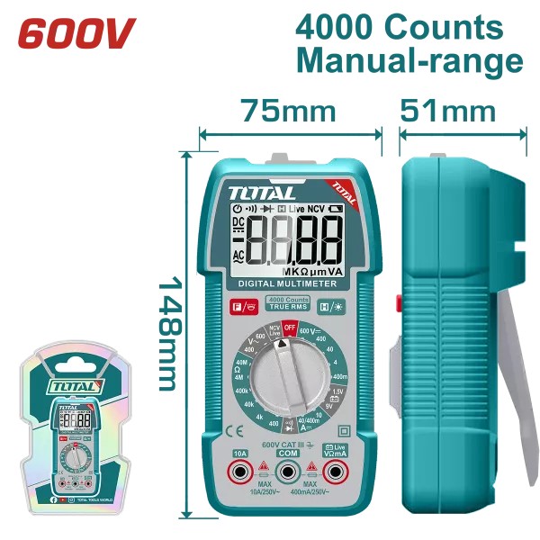 Multimetru Digital (TMT536002) Total
