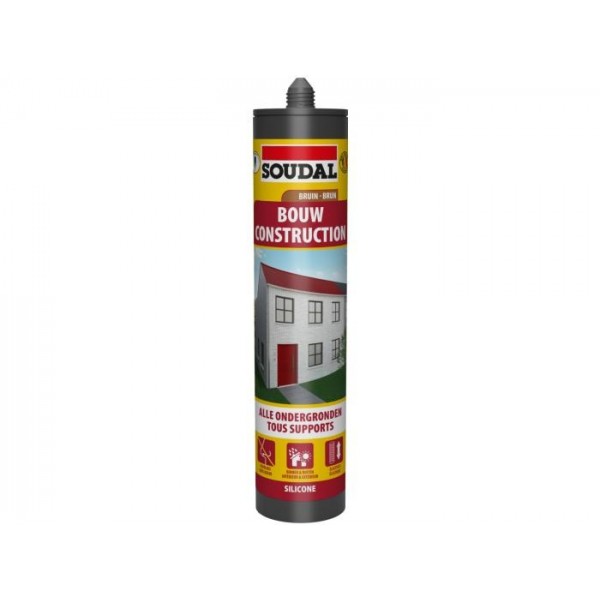 Silicon Neutru Alb 600ml Soudal