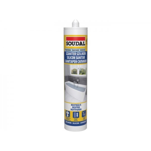 Silicon Sanitar Sil Stop Alb 280ml Soudal