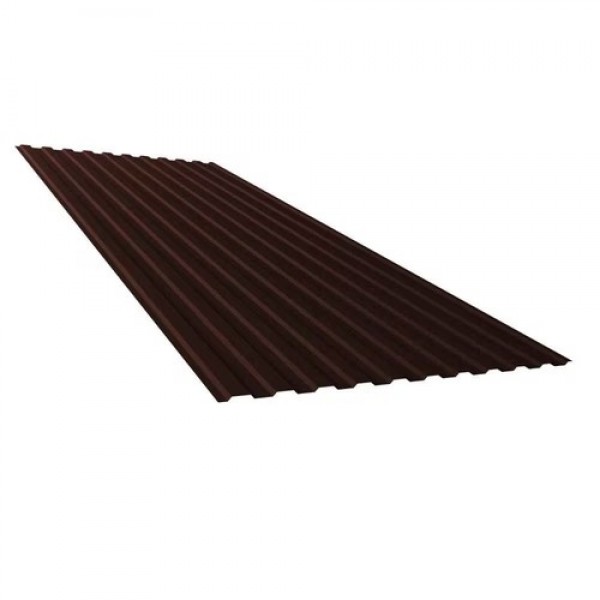 Tablă Cutată Maro (0.3mm Grosime)