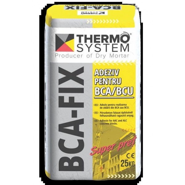 Mortar Adeziv Zidarie BCA-Fix 25kg Thermosystem