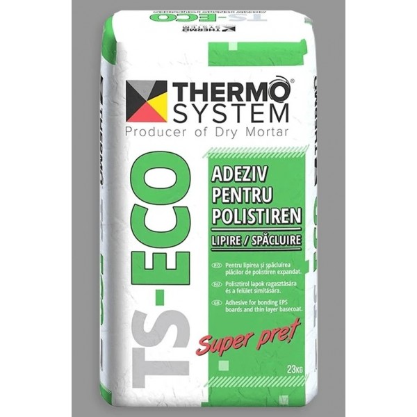 Adeziv pentru Polistiren TS Eco 25kg Thermosystem