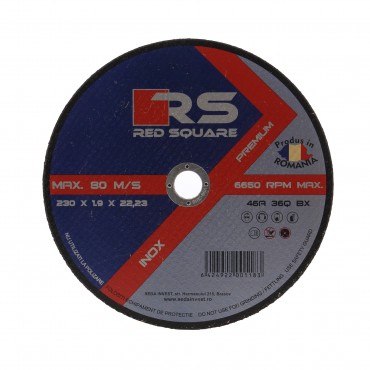 RS Premium - Disc Plan pentru Debitat 230mm (1.9mm Grosime) - Fabricat în România